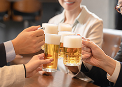 グルメ仲間との集いに